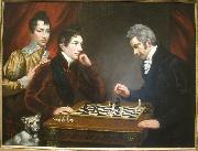James Northcote Chess Players France oil painting artist